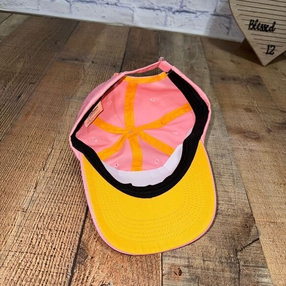 Pusheen Cat Pink Donut Embroidered Baseball Cap Buckle Youth Adult - Picture 5 of 8